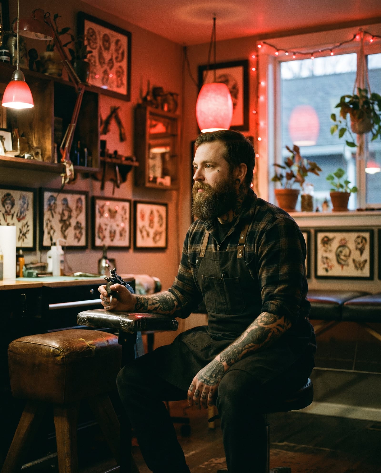 Ivo Strand, a blackwork tattoo artist